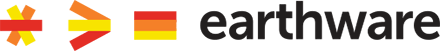 earthware logo black